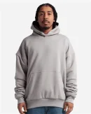 Shaka Wear Men's Garment-Dyed Double Layer Reversible Hooded Sweatshirt