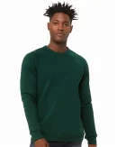 BELLA + CANVAS Unisex Sponge Fleece Raglan Crewneck Sweatshirt