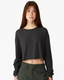 BELLA + CANVAS Women's FWD Fashion Crop Long Sleeve Tee