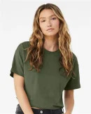 BELLA + CANVAS Women's Jersey Crop Tee