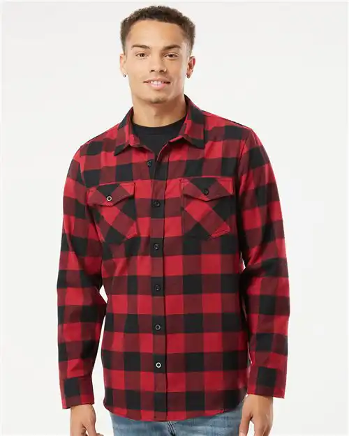 Independent Trading Co. Unisex Flannel Shirt