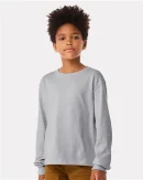 BELLA + CANVAS Youth 6oz. Heavyweight Long Sleeve Tee