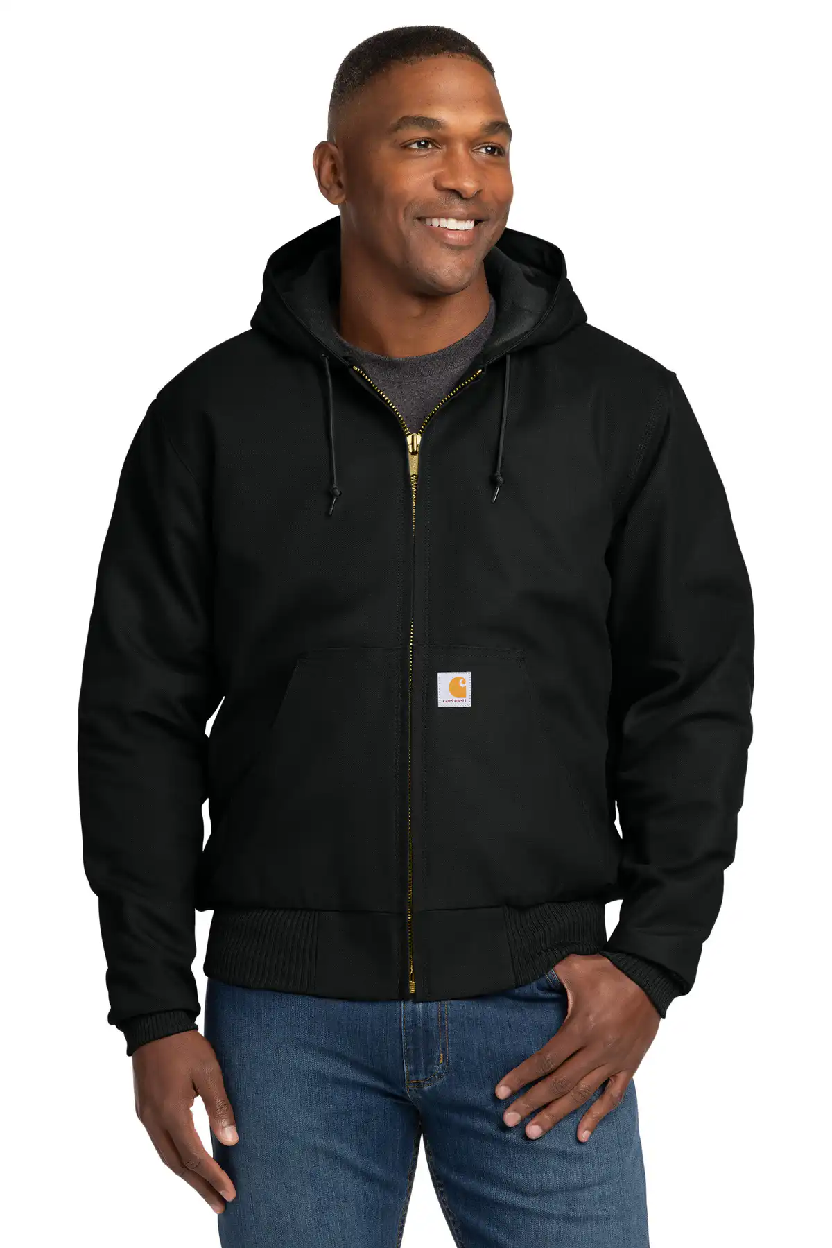 Carhartt  ®  Quilted-Flanne-Lined Duck Active Jac.