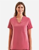 Onna Women's Limitless V-Neck Stretch Scrub Top