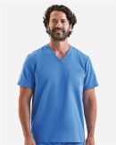 Onna Men's Limitless V-Neck Stretch Scrub Top